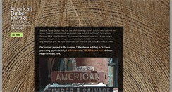 Desktop Screenshot of americantimbersalvage.net